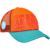 Club America Club Gold Adjustable Hat Discount - Orange