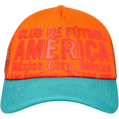 Club America Club Gold Adjustable Hat Discount - Orange
