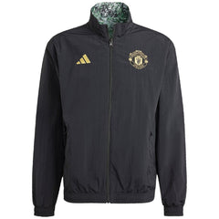 Manchester United x Stone Roses Originals 2023/24 Reversible Anthem Full-Zip Jacket Discount - Black