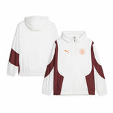 Manchester City 2023/24 Pre-Match Anthem Full-Zip Hoodie Jacket Discount - White