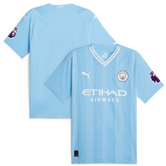 Manchester City 2023/24 Home Jersey Discount - Sky Blue
