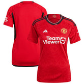 Manchester United Women's 2023/24 Home Replica Jersey Discount - Red