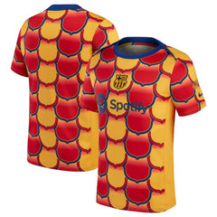 Barcelona 2023/24 Academy Pro Pre-Match Top on sale - Gold