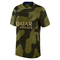 Paris Saint-Germain Jordan Brand 2023/24 Academy Pro Pre-Match Top on sale - Olive