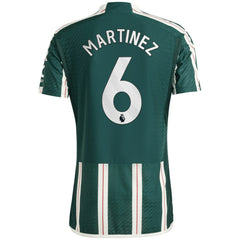 Lisandro Martínez Manchester United 2023/24 Away Player Jersey Discount - Green