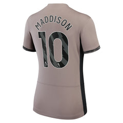James Maddison Tottenham Hotspur Women's 2023/24 Third Stadium Replica Player Jersey – Tan