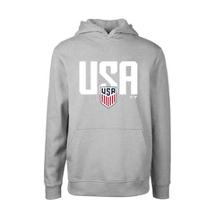 USMNT Levelwear Youth Podium Mascot Pullover Hoodie on sale - Gray