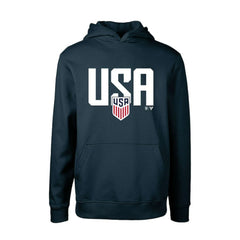 USMNT Levelwear Youth Podium Mascot Pullover Hoodie for sale - Navy