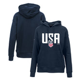 USMNT Levelwear Women's Podium Mascot Pullover Hoodie for sale - Navy