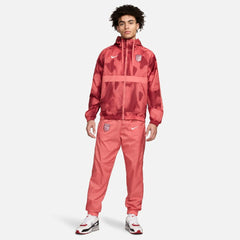 USMNT 2024 Raglan Full-Zip Hoodie Track Suit for sale - Pink