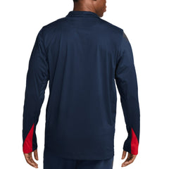 USMNT 2024 Strike Drill Performance Quarter-Zip Pullover Top for sale - Navy