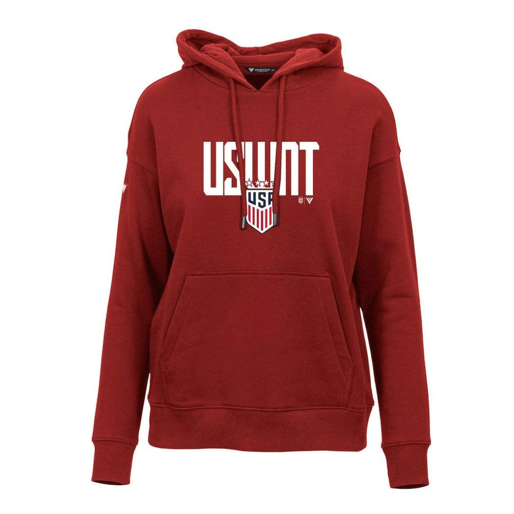 USWNT Levelwear Women's Adorn Mascot Pullover Hoodie on sale - Red