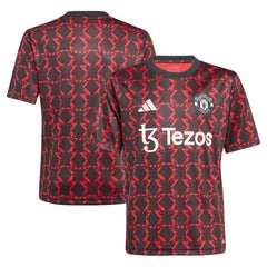 Manchester United Youth 2024/25 Pre-Match Top Discount - Black