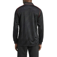 Manchester United Originals Lifestyler Long Sleeve Jersey Discount - Black