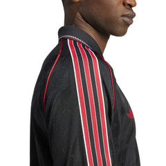Manchester United Originals Lifestyler Long Sleeve Jersey Discount - Black