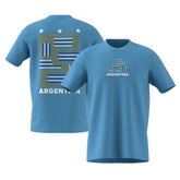 Argentina National Team Fan T-Shirt for sale - Blue