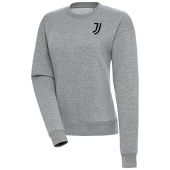 Juventus Women's Takeover Crewneck Pullover Sweatshirt Discount - Heather Gray