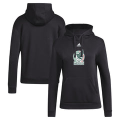 Mexico National Team Women's Crest Pullover Hoodie for sale - Black