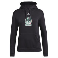 Mexico National Team Women's Crest Pullover Hoodie for sale - Black