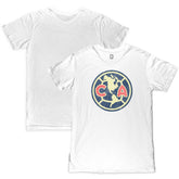 Club America 1863FC Color Crest Slub T-Shirt Discount - White