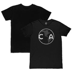 Club America 1863FC Mono Crest Slub T-Shirt Discount - Black