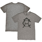 Club America 1863FC Retro Crest Twisted Tri-Blend Slub T-Shirt Discount - Heather Gray