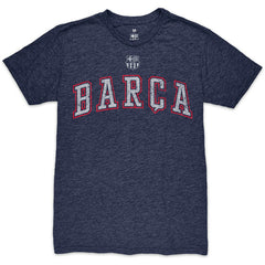 Barcelona 1863FC Wordmark Twisted Tri-Blend Slub T-Shirt on sale - Heather Navy