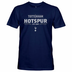Tottenham Hotspur 1863FC Team Legacy Slub T-Ahirt Sale - Navy