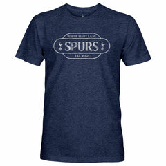 Tottenham Hotspur 1863FC Landmark Twisted Tri-Blend Slub T-Shirt Sale - Heather Navy
