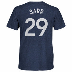 Pape Matar Sarr Tottenham Hotspur 1863FC Player Name & Number Twisted Tri-Blend Slub T-Shirt Sale - Heather Navy