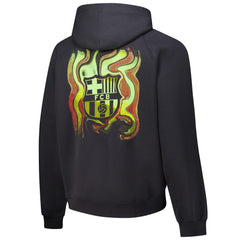 Barcelona Dream Oversized Hoodie on sale - Charcoal