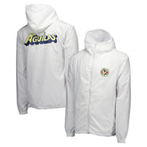 Club America Home Match Hoodie Full-Zip Windbreaker Jacket Discount - White
