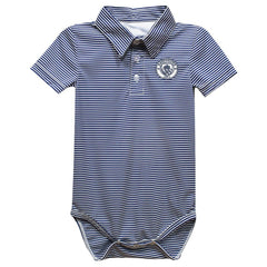 Manchester City Vive La Fete Infant Polo Pencil Stripe Bodysuit Discount - Navy