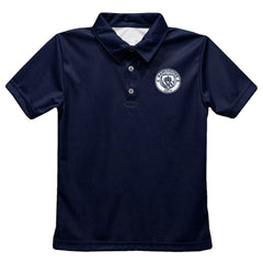 Manchester City Vive La Fete Youth Solid Polo Discount - Navy