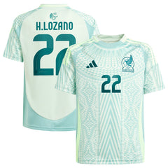 Hirving Lozano Mexico National Team Youth 2024 Away Replica Player Jersey for sale - Green