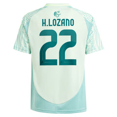Hirving Lozano Mexico National Team Youth 2024 Away Replica Player Jersey for sale - Green