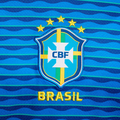 Neymar Jr. Brazil National Team Women's 2024 Away Stadium Replica Player Jersey – Blue