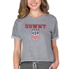 USWNT Concepts Sport Women's Mainstream Terry Top on sale - Gray