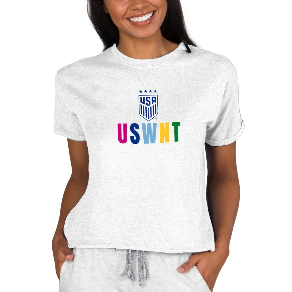 USWNT Concepts Sport Women's Mainstream Terry Top on sale - Oatmeal