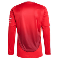 Manchester United 2024/25 Home Long Sleeve Replica Jersey Discount - Red