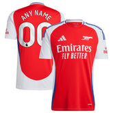 Arsenal 2024/25 Home Replica Custom Jersey – Red