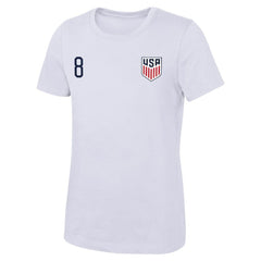 Weston McKennie USMNT Women's Name & Number T-Shirt on sale - White