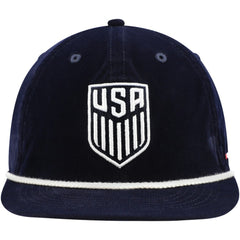 USMNT Unisex Snow Beach Corduroy Adjustable Hat on sale - Navy