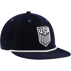 USMNT Unisex Snow Beach Corduroy Adjustable Hat on sale - Navy