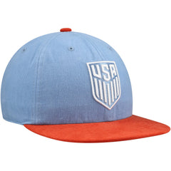 USMNT Unisex Swingman Adjustable Hat for sale - Light Blue/Red
