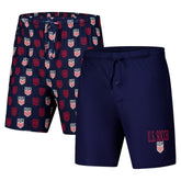 USMNT Concepts Sport Record 2-Pack Short Set for sale - Navy