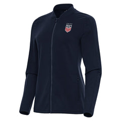 USWNT Antigua Women's Continual Full-Zip Jacket on sale - Navy