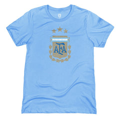 Argentina National Team 1863FC Badge T-Shirt for sale - Light Blue