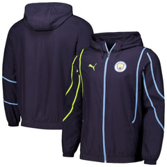 Manchester City 2024/25 Pre-Match Anthem dryCELL Full-Zip Hoodie Jacket Discount - Navy