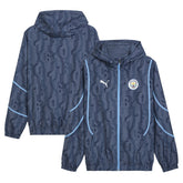 Manchester City 2024/25 Pre-Match Anthem dryCELL Full-Zip Hoodie Jacket Discount - Blue